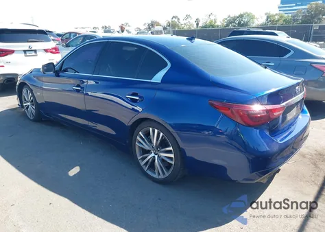 2019 Infiniti Q50 3.0T Sport z USA, uszkodzony, nr VIN JN1EV7AP5KM542043